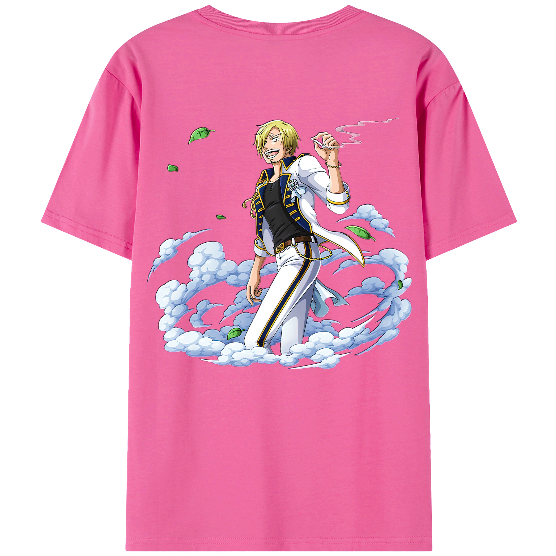 （画像用） ワンピース サンジ ONE PIECE Sanji レディース半袖Tシャツ(バックプリント)